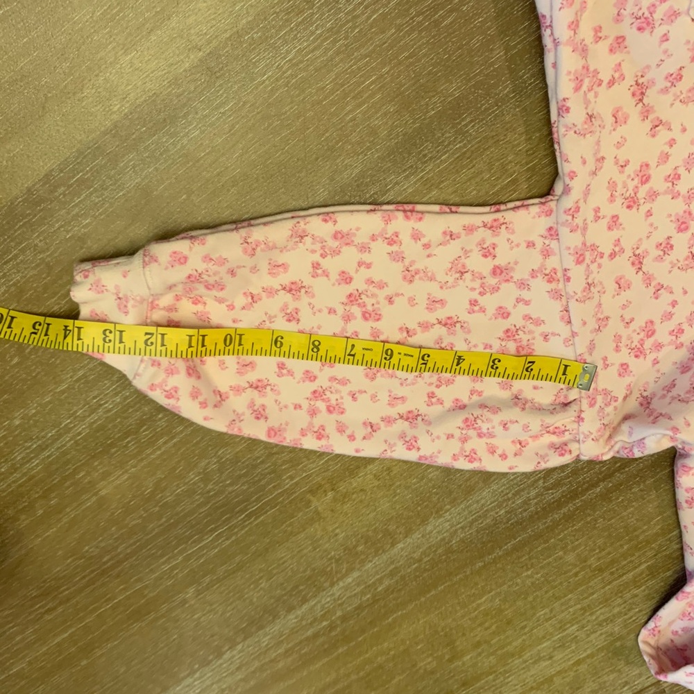 LoveShackFancy Pink Floral Hoodie - Picture 8 of 11